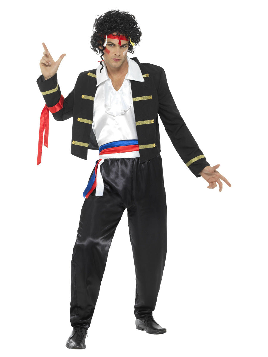 80s New Romantic Costume, Black - 5
