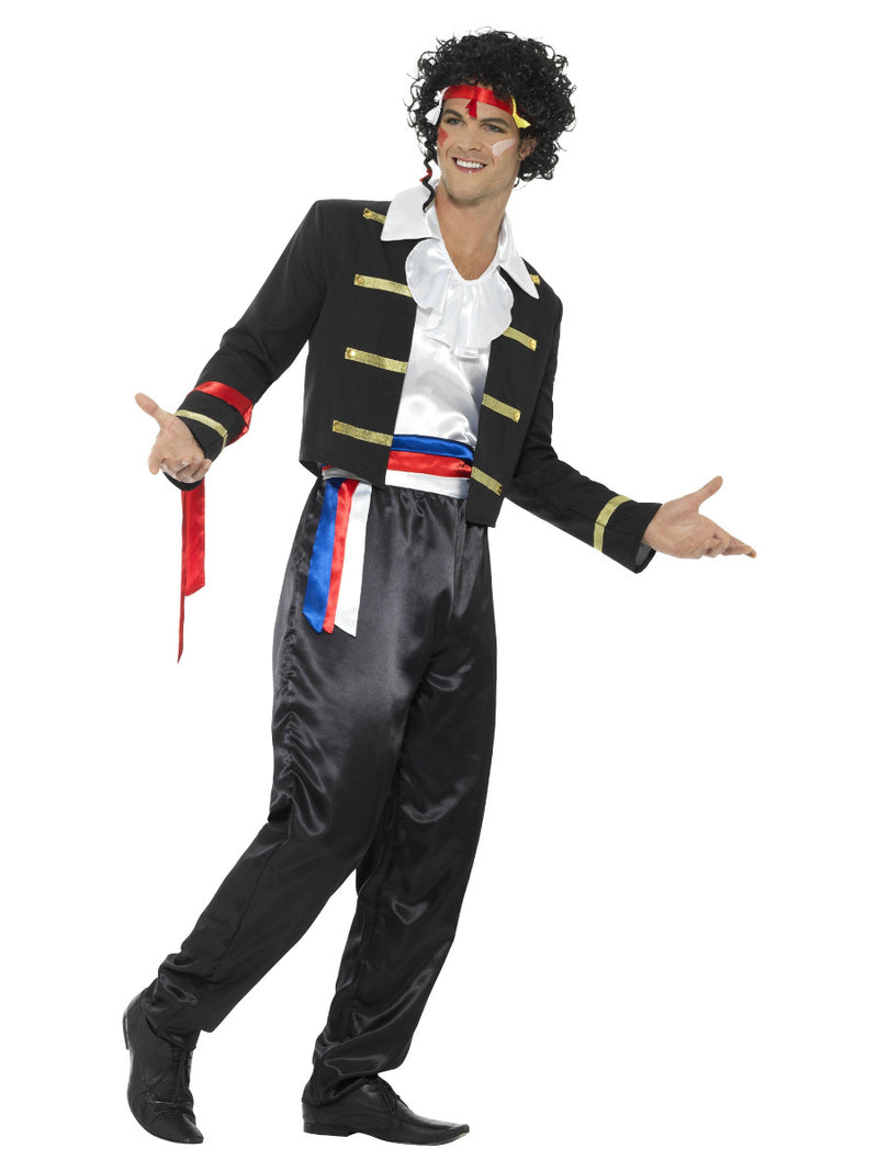 80s New Romantic Costume, Black - 4
