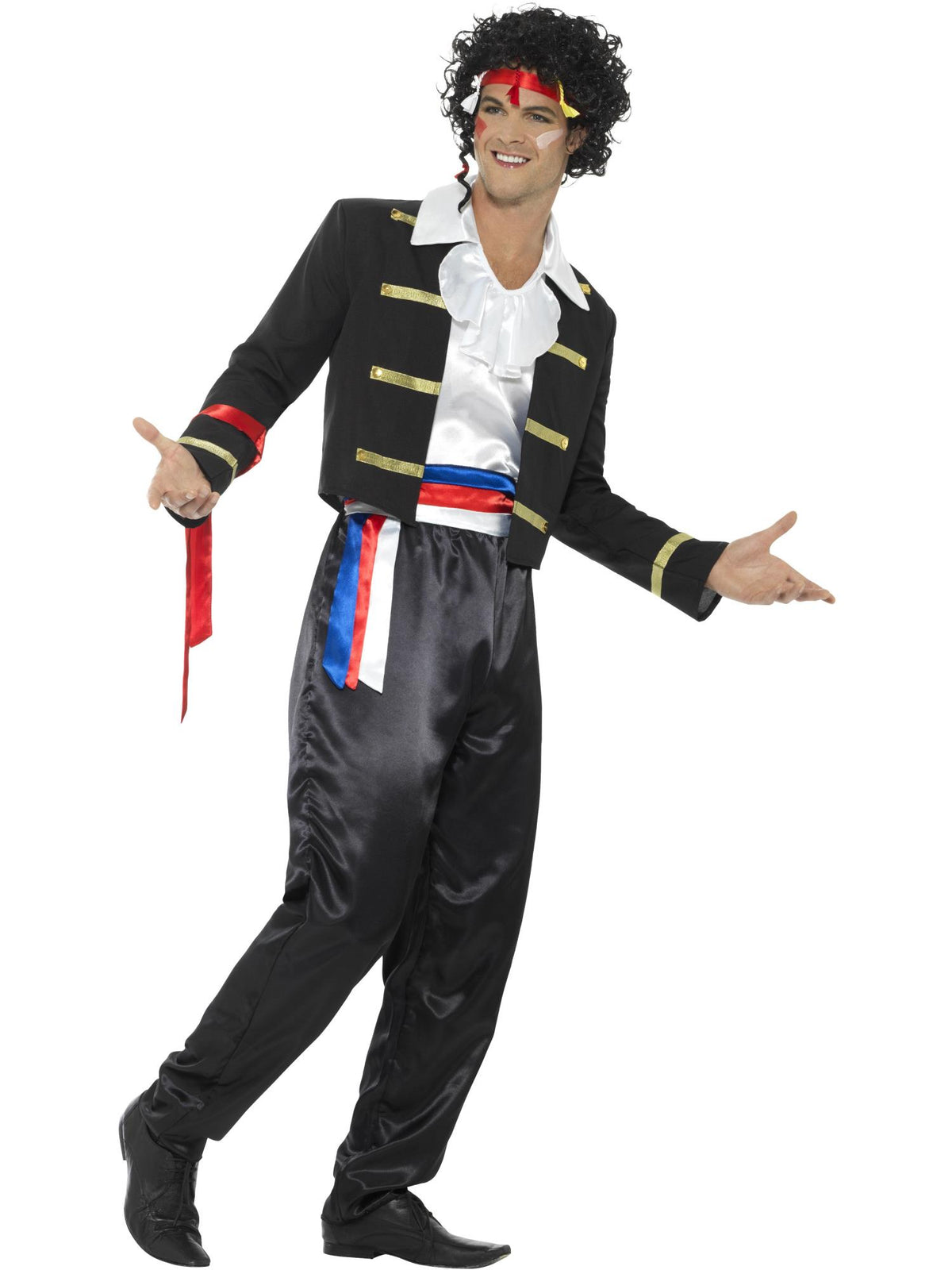 80s New Romantic Costume, Black 3