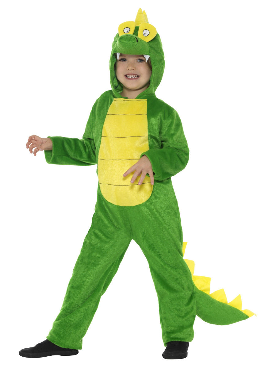 Deluxe Crocodile Costume, Green - 5