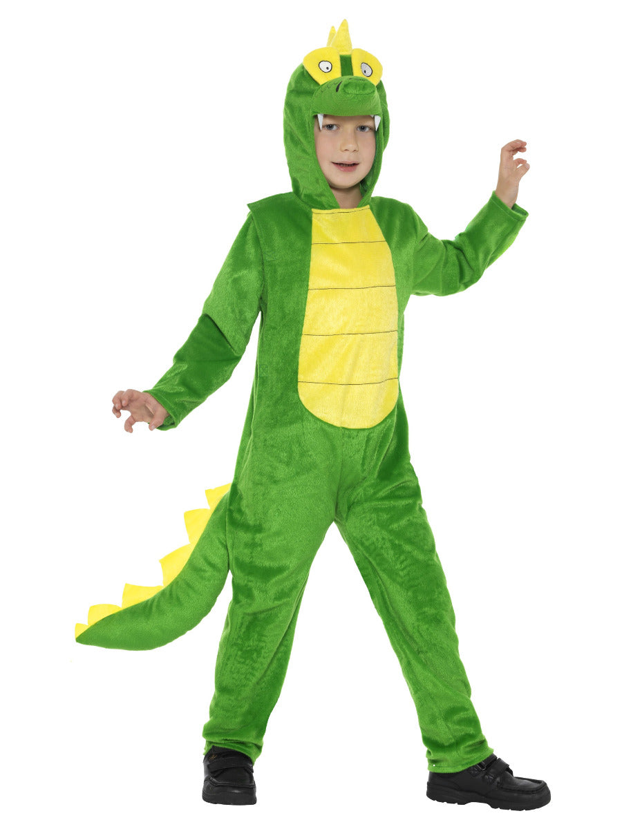 Deluxe Crocodile Costume, Green - 1