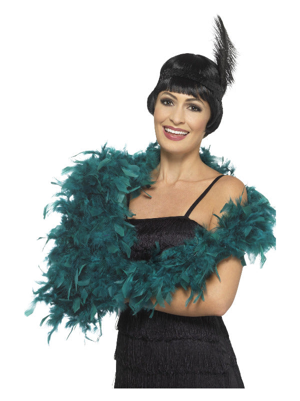 Deluxe Boa, Teal - 2