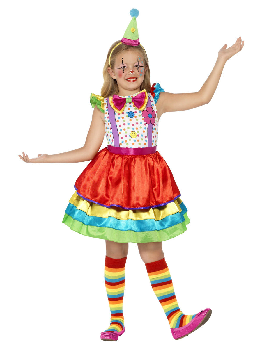 Deluxe Clown Girl Costume,  - 1