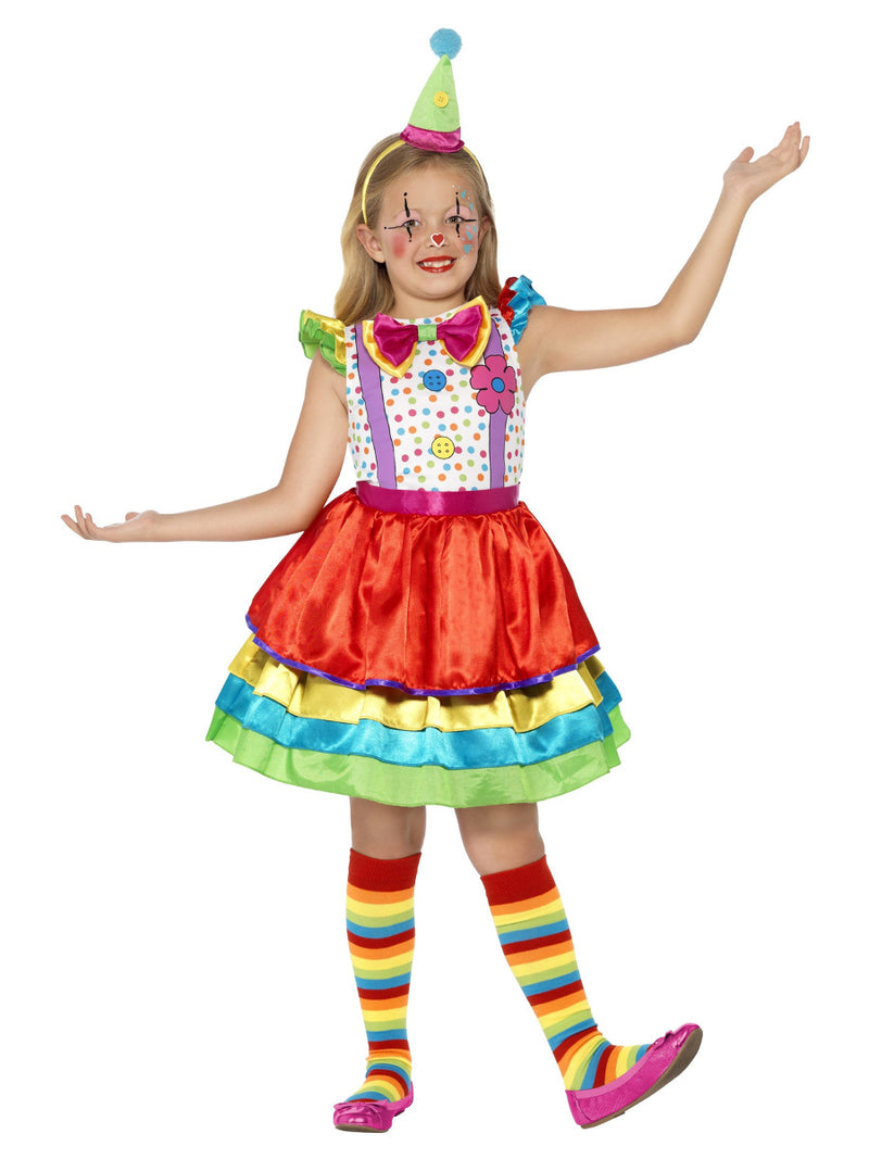 Deluxe Clown Girl Costume,  - 1