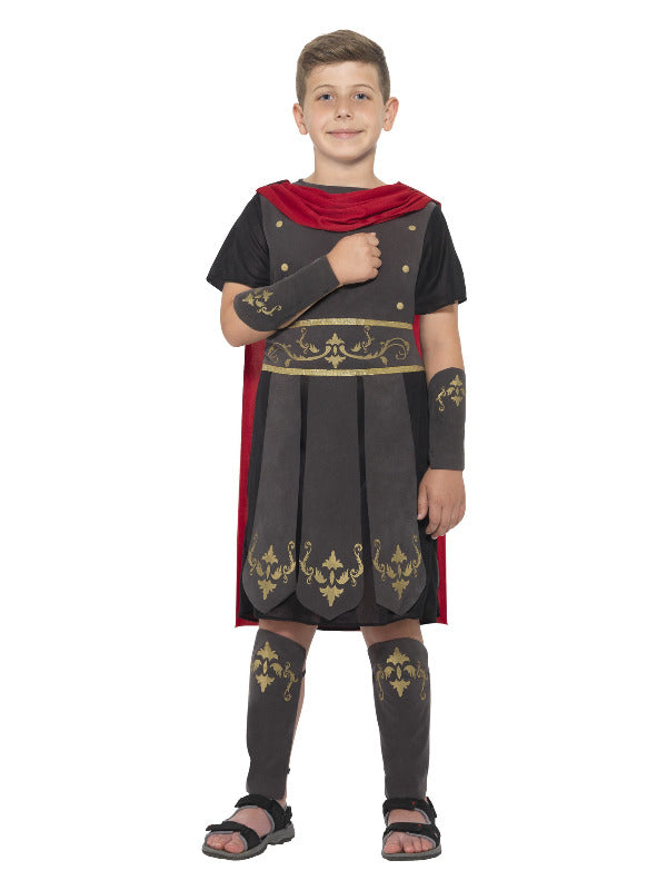 Roman Soldier Costume, Black - 2