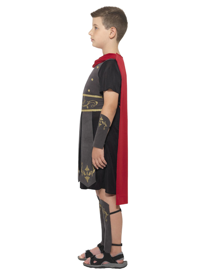 Roman Soldier Costume, Black - 4