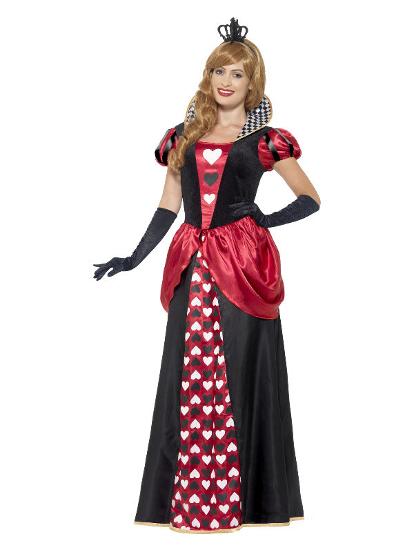 Royal Red Queen Costume, Red - 2