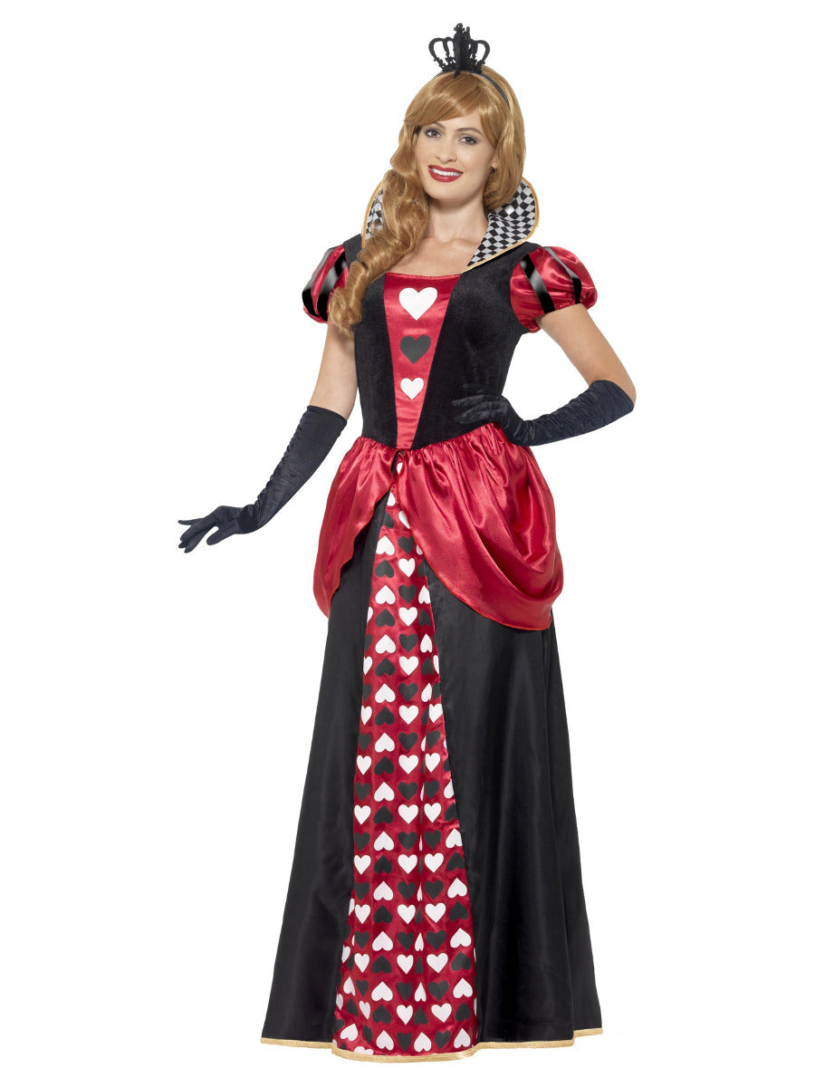 Royal Red Queen Costume, Red - 1