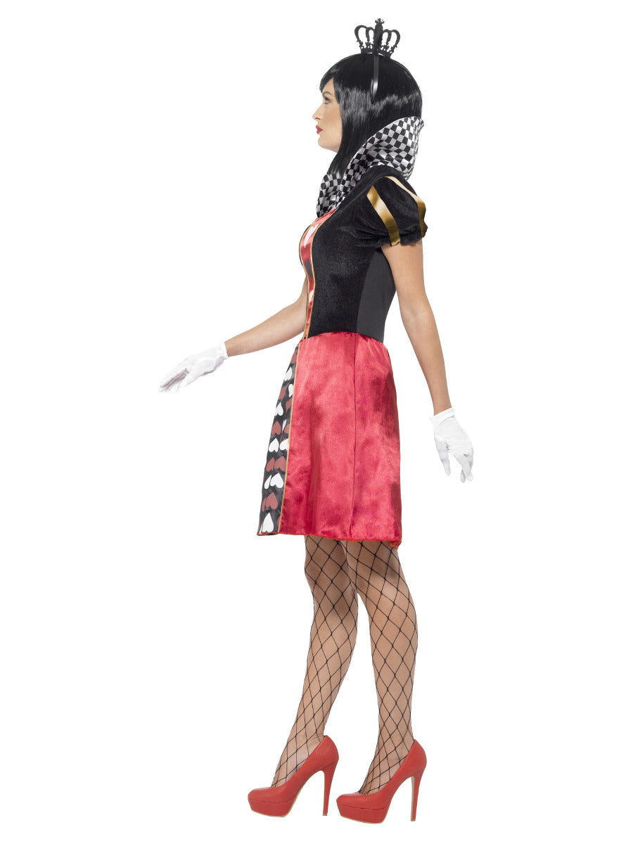 Carded Queen Costume, Red - 3