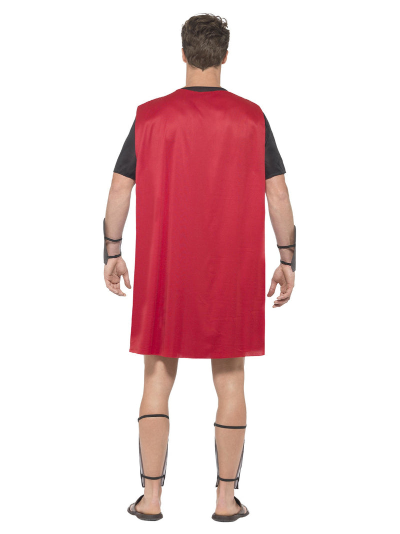 Roman Gladiator Costume, Black - 3