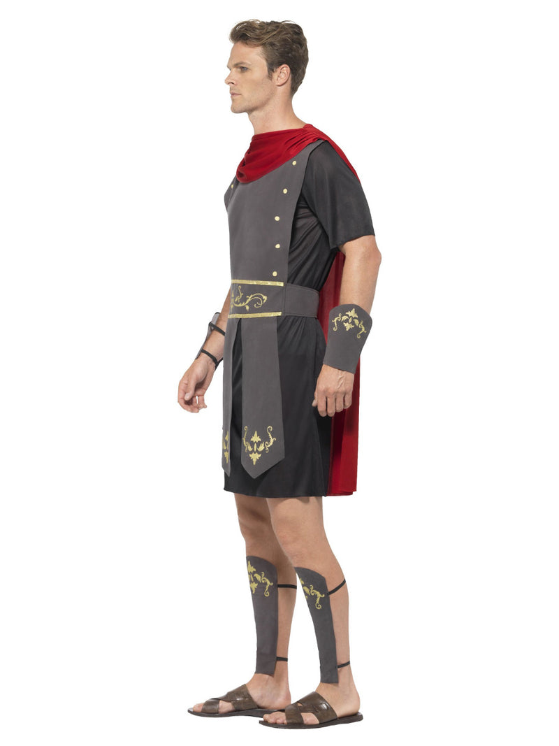 Roman Gladiator Costume, Black - 4