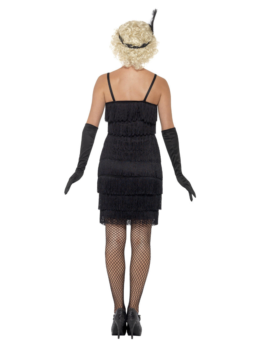 Flapper Costume, Black - 3