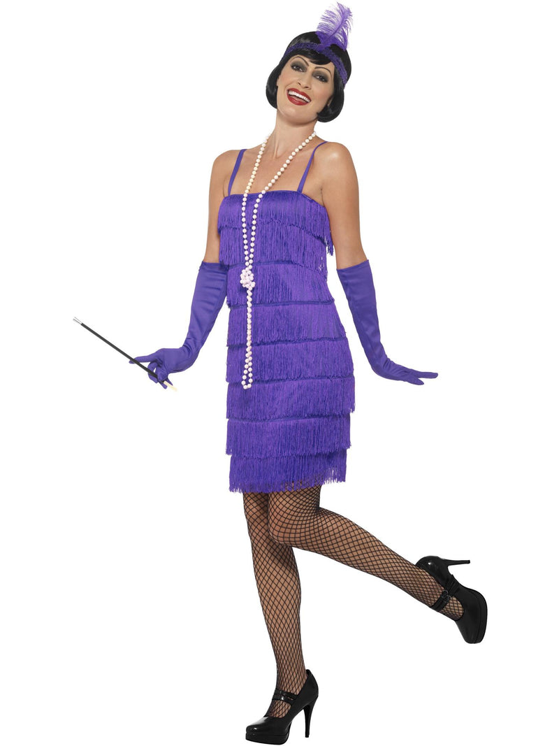 Flapper Costume, Purple 1