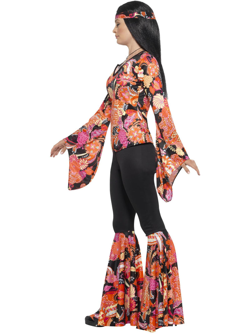 Willow the Hippie Costume, Multi-Coloured 3