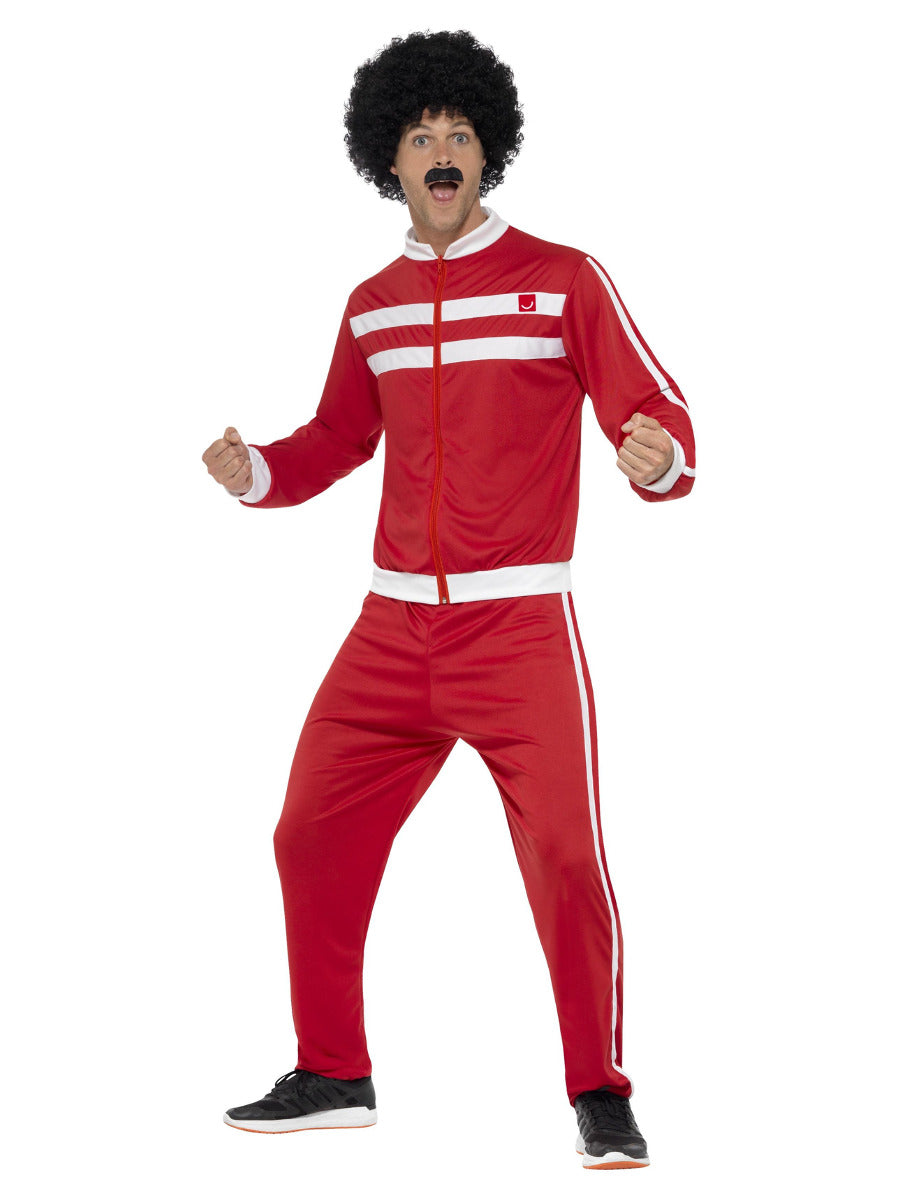 Scouser Tracksuit, Red & White - 1