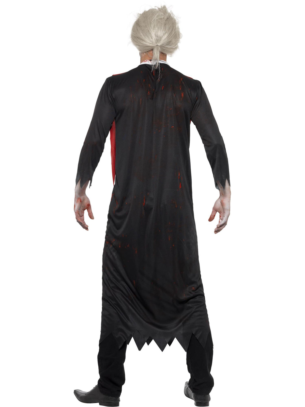 Zombie High Priest Costume, Black 2