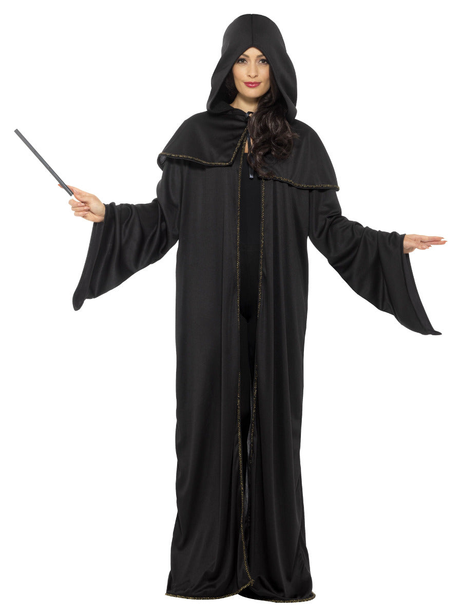 Wizard Cloak, Adult, Black - 5
