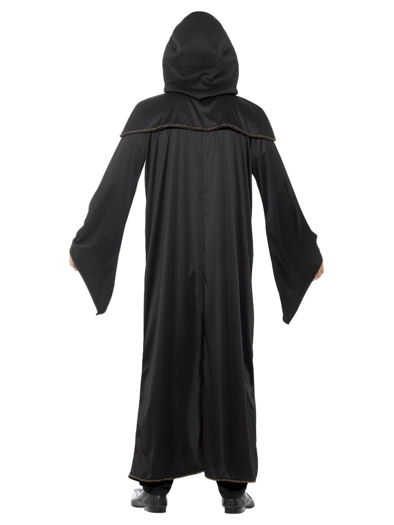 Wizard Cloak, Adult, Black - 3