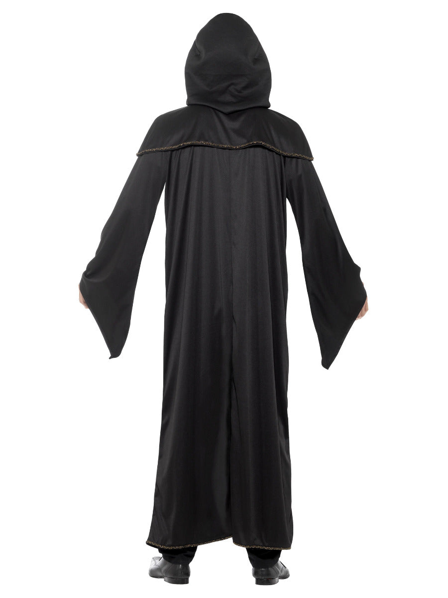 Wizard Cloak, Adult, Black - 3
