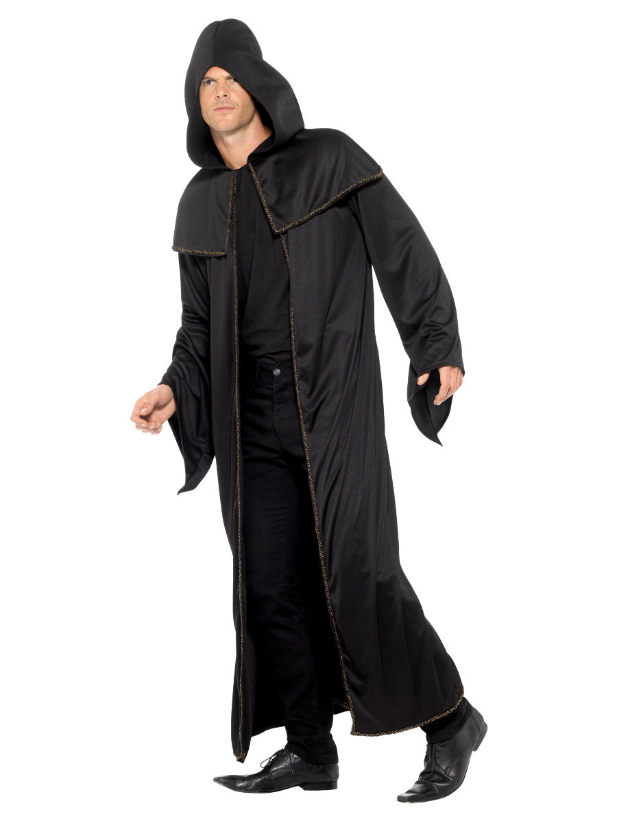 Wizard Cloak, Adult, Black - 4