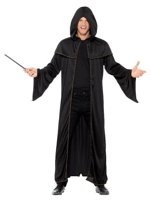 Wizard Cloak, Adult, Black - 2