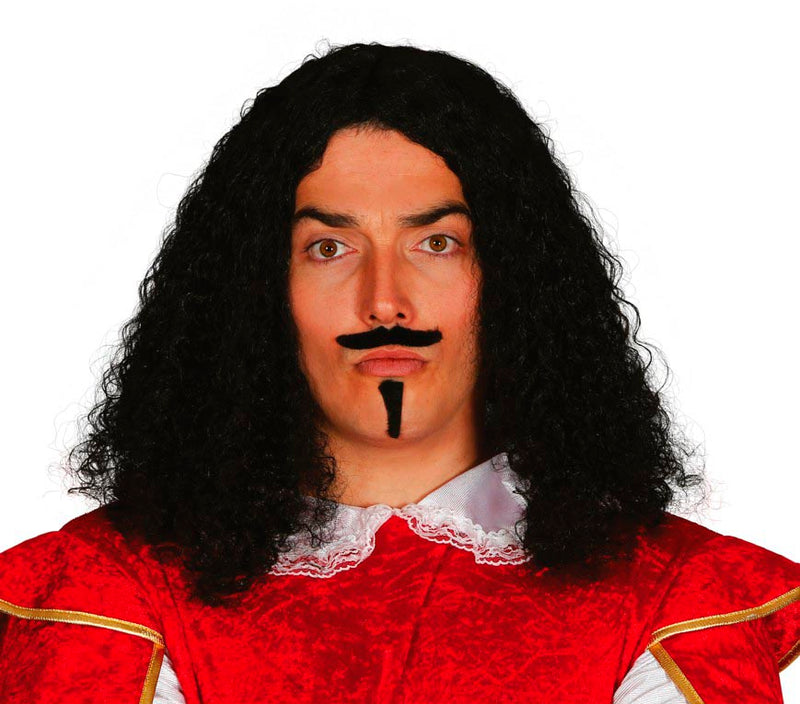 EPOCH WIG WITH MOUSTACHE