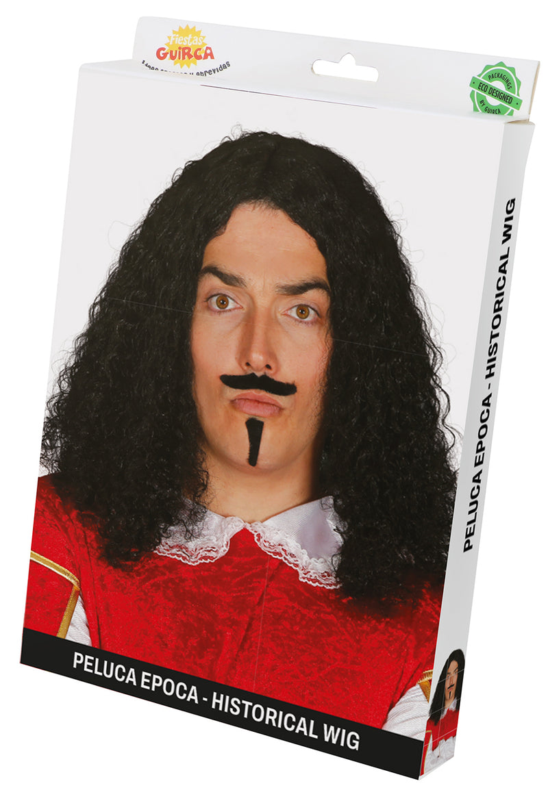 EPOCH WIG WITH MOUSTACHE