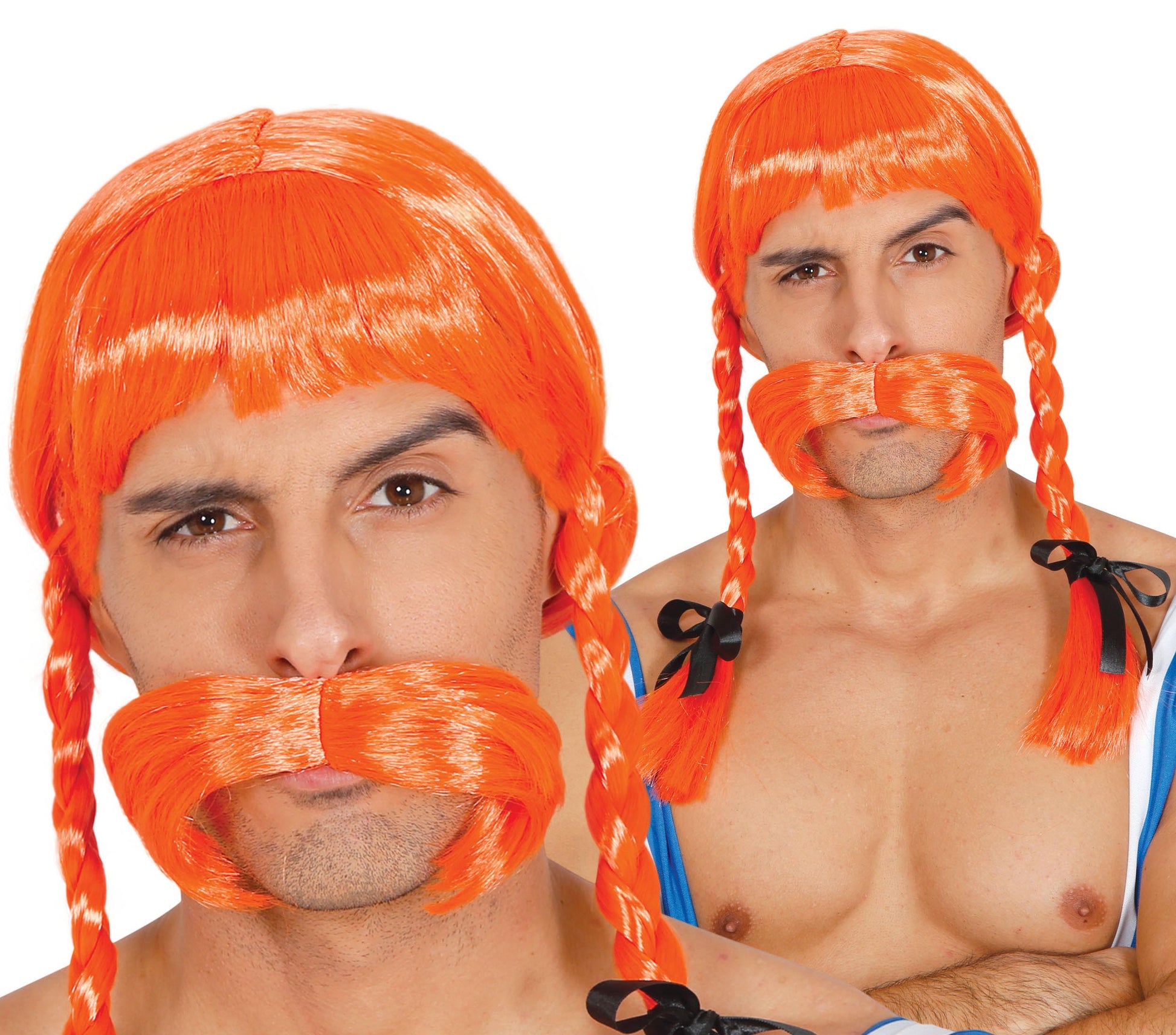 ORANGE GAUL WIG