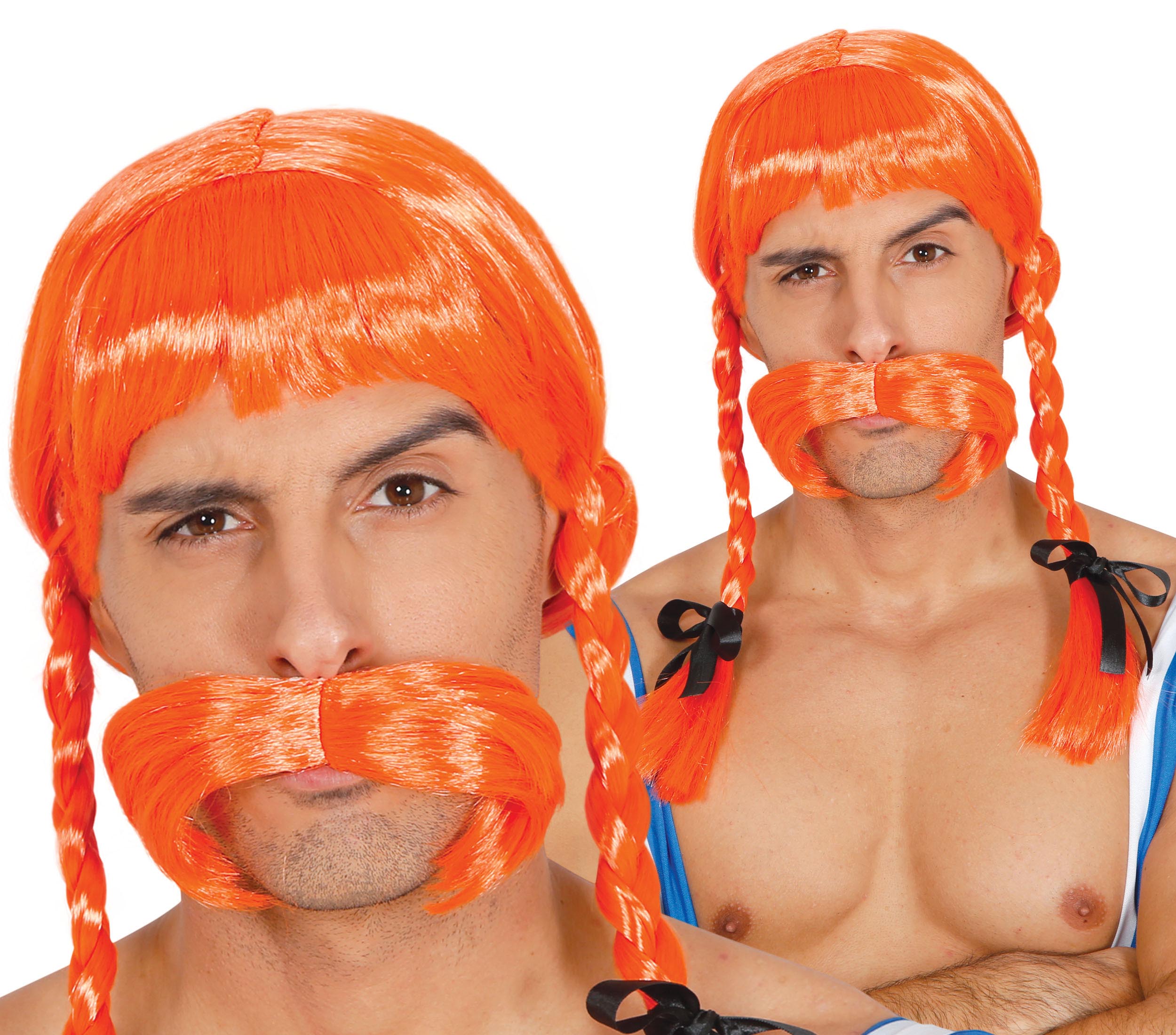 ORANGE GAUL WIG