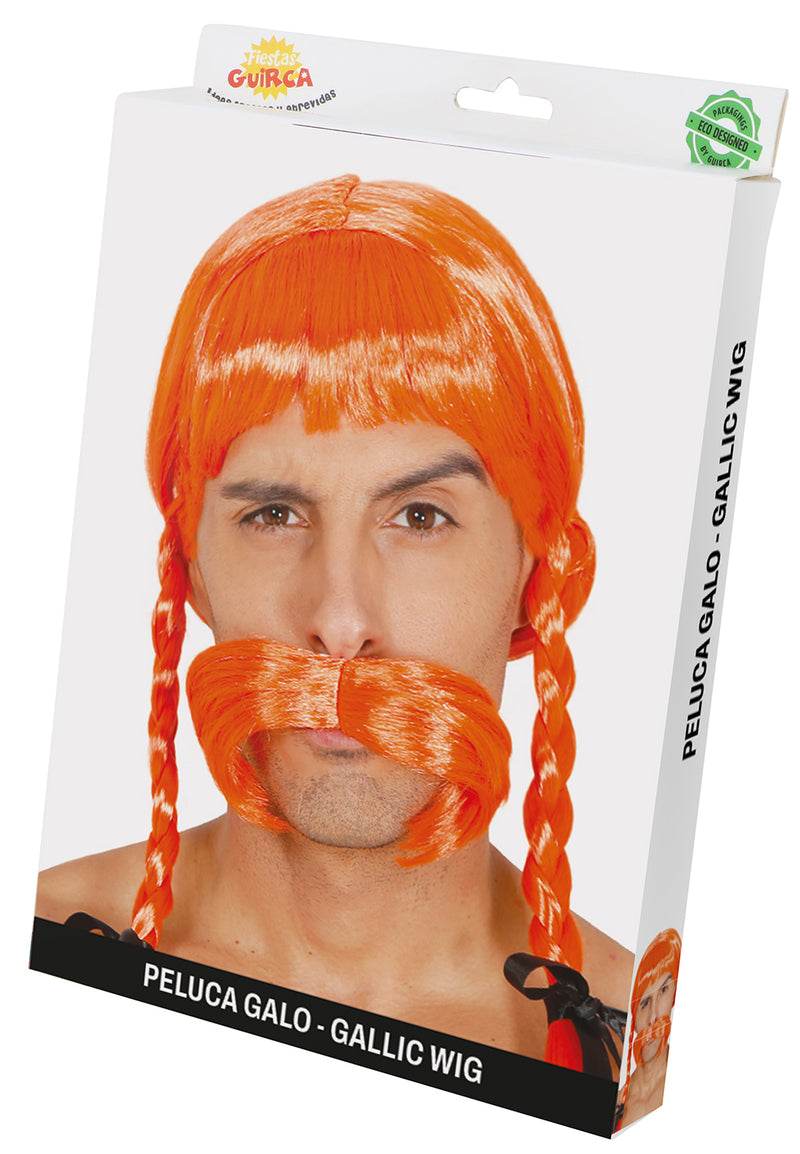 ORANGE GAUL WIG