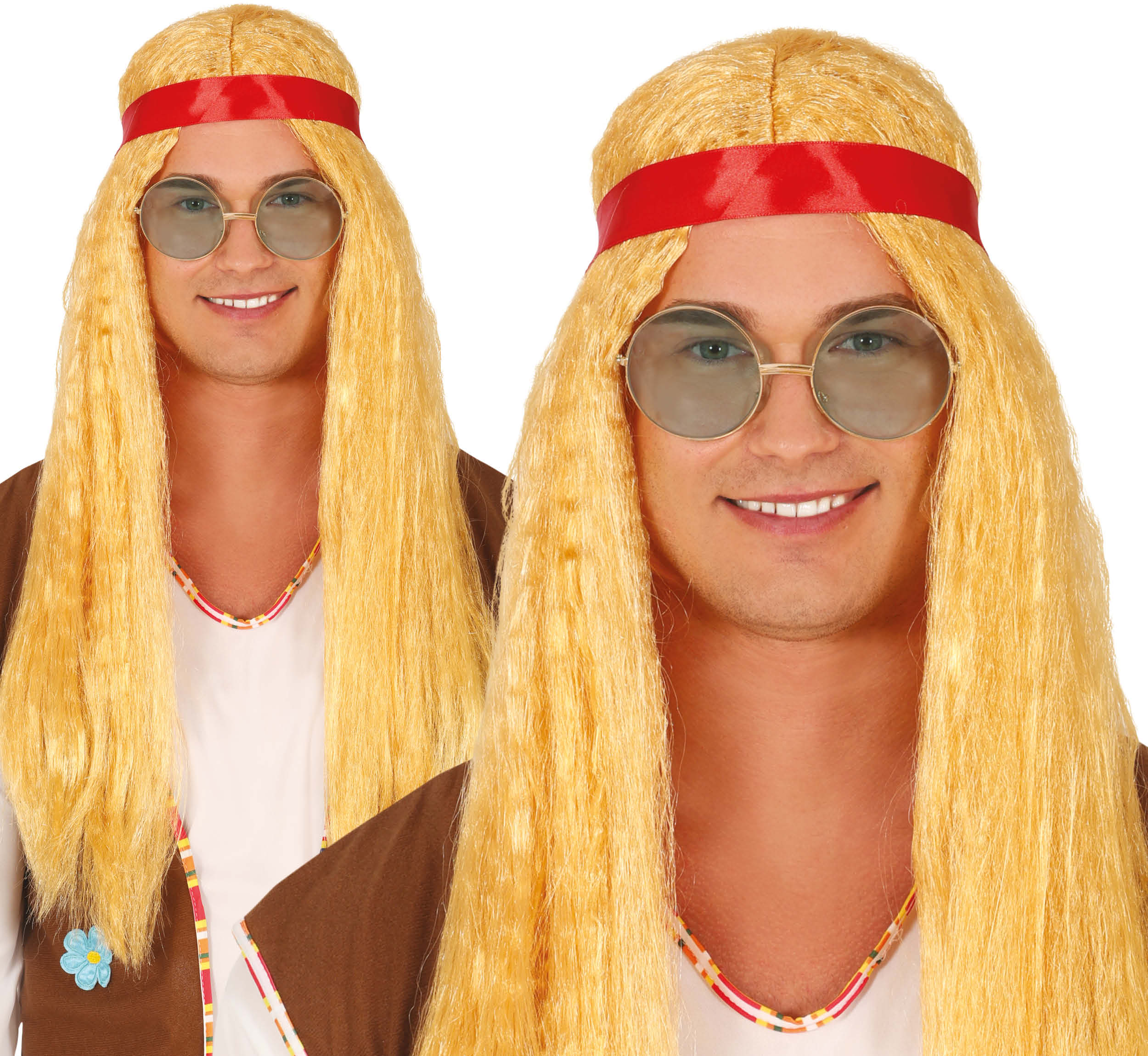 HIPPY WIG WITH HAIRBAND