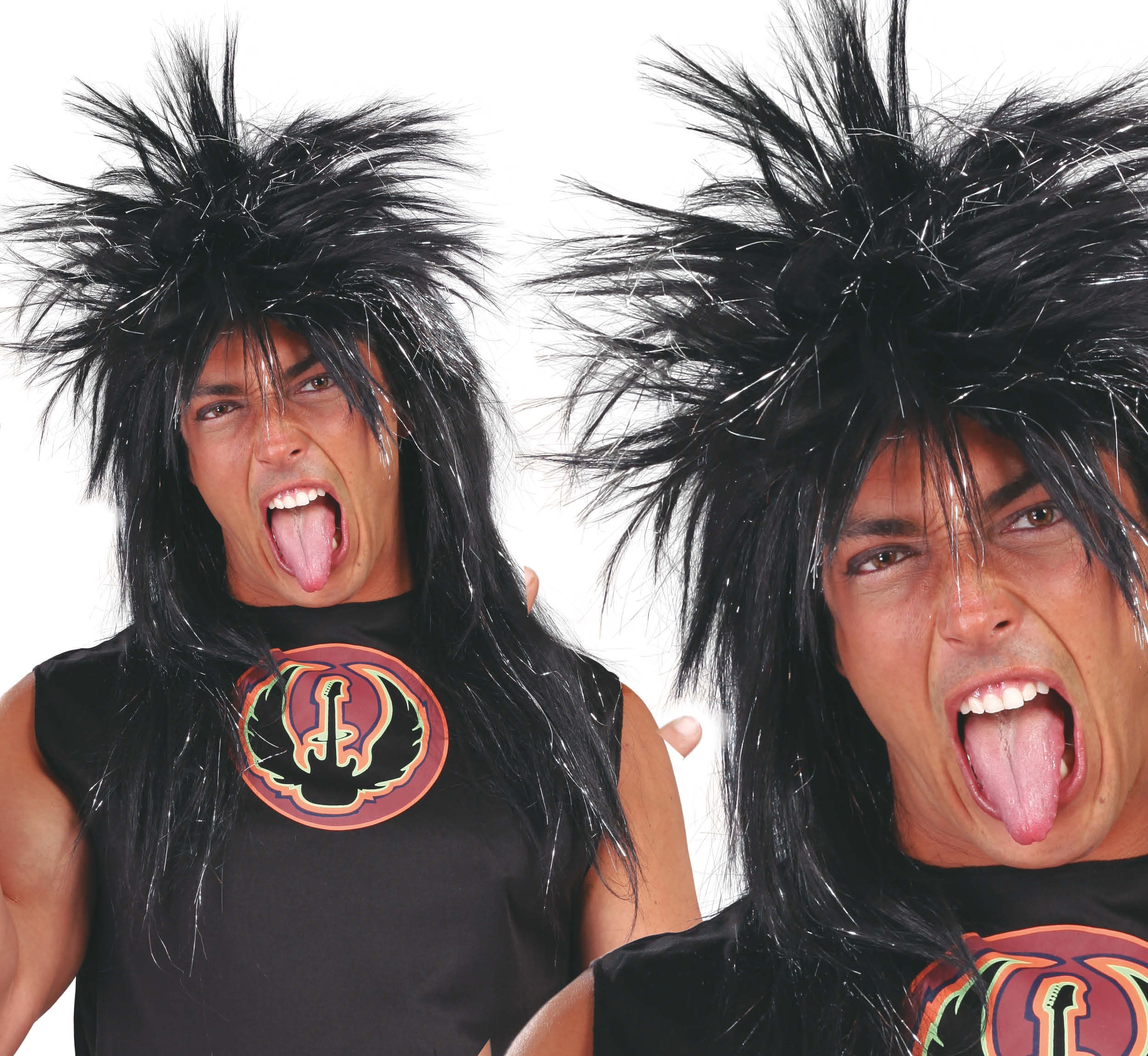 BLACK PUNK WIG (BOX CONTAINER)