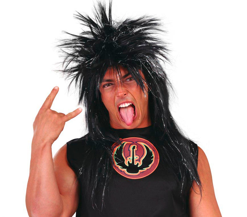 BLACK PUNK WIG (BOX CONTAINER)