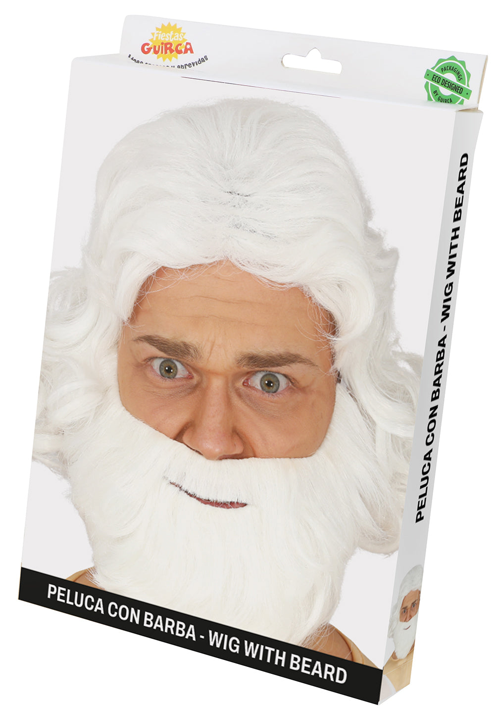 WIG AND WHITE BEARD  (BOX IN CONTAINER)