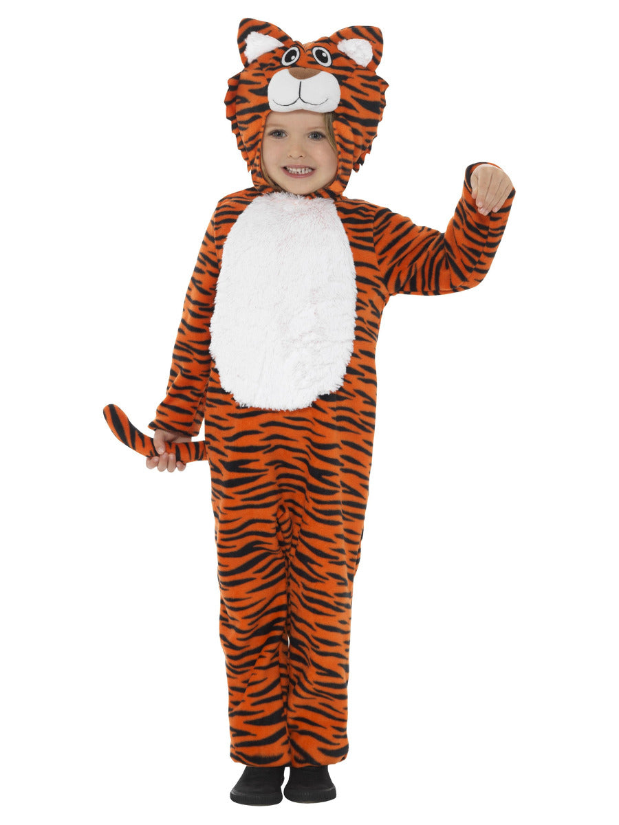 Tiger Costume, Orange & Black - 5