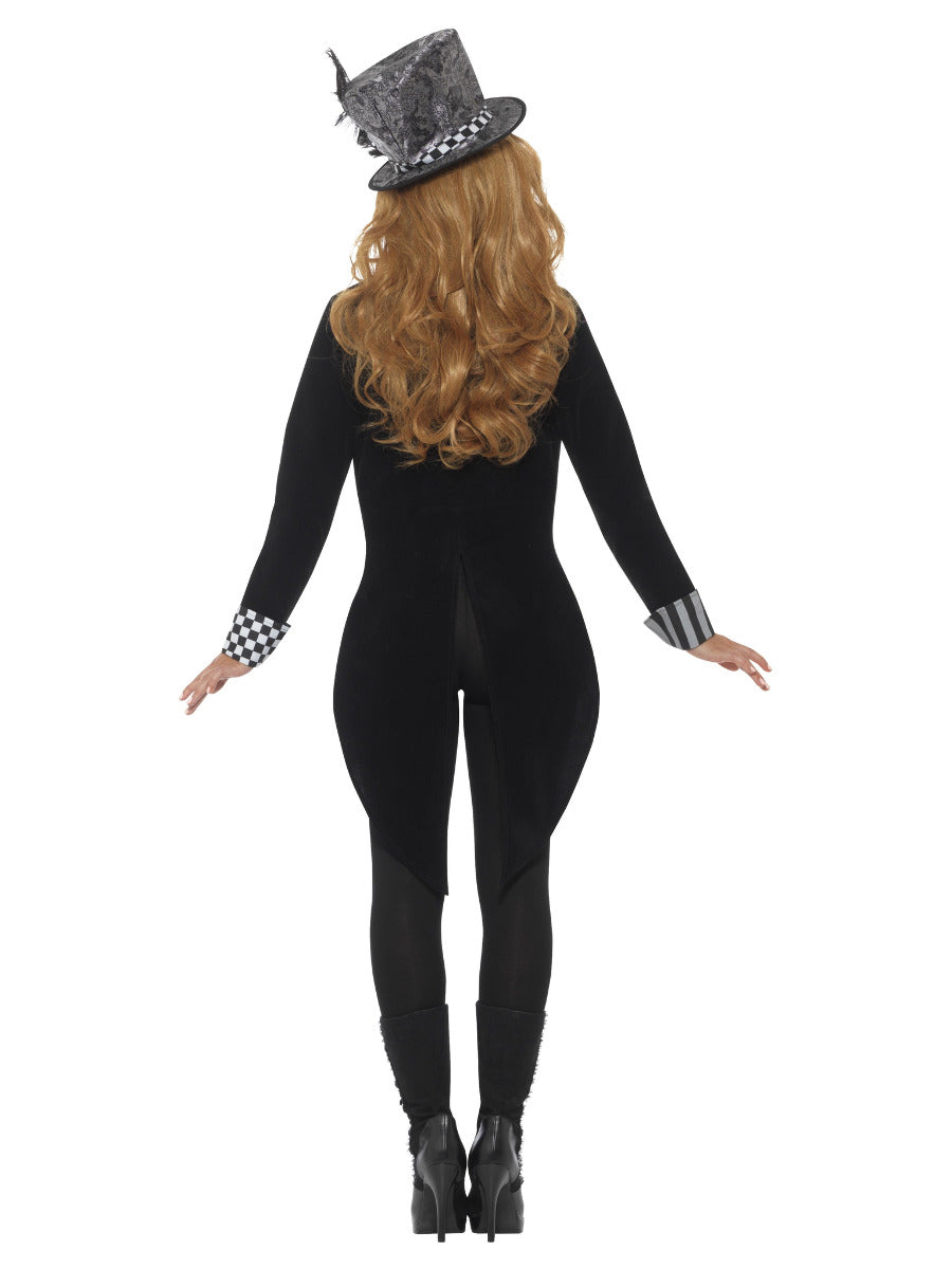 Deluxe Dark Miss Hatter Costume, Black - 3