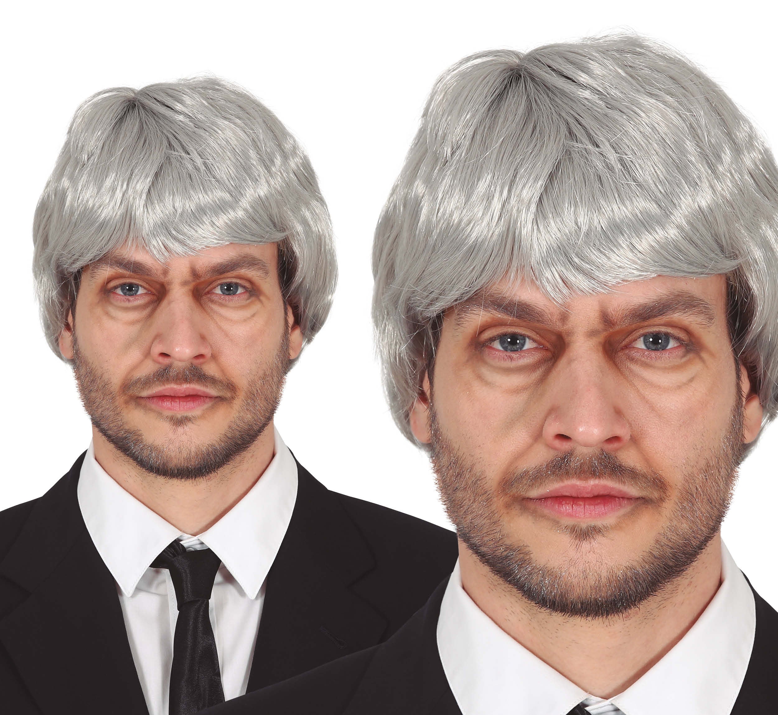 GREY MAN’S WIG (BOX CONTAINER)