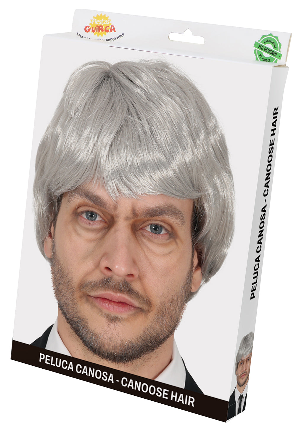 GREY MAN’S WIG (BOX CONTAINER)