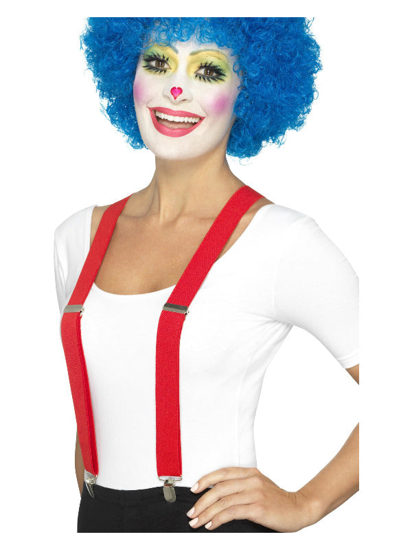 Clown Braces, Red - 2