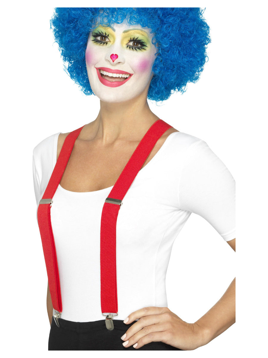Clown Braces, Red - 1