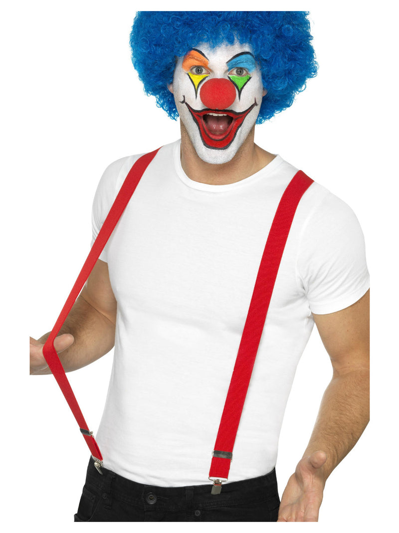 Clown Braces, Red - 3