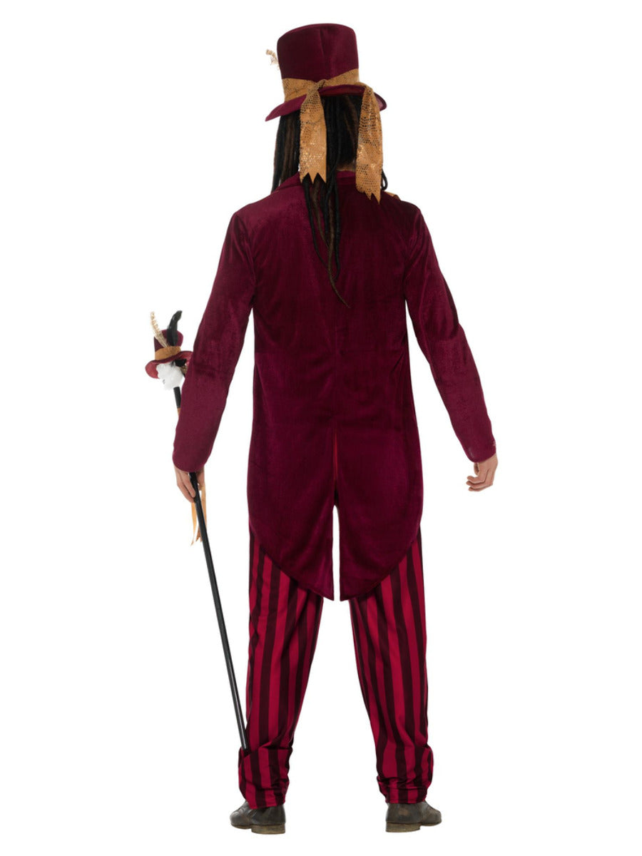 Deluxe Voodoo Witch Doctor Costume, Red - 3