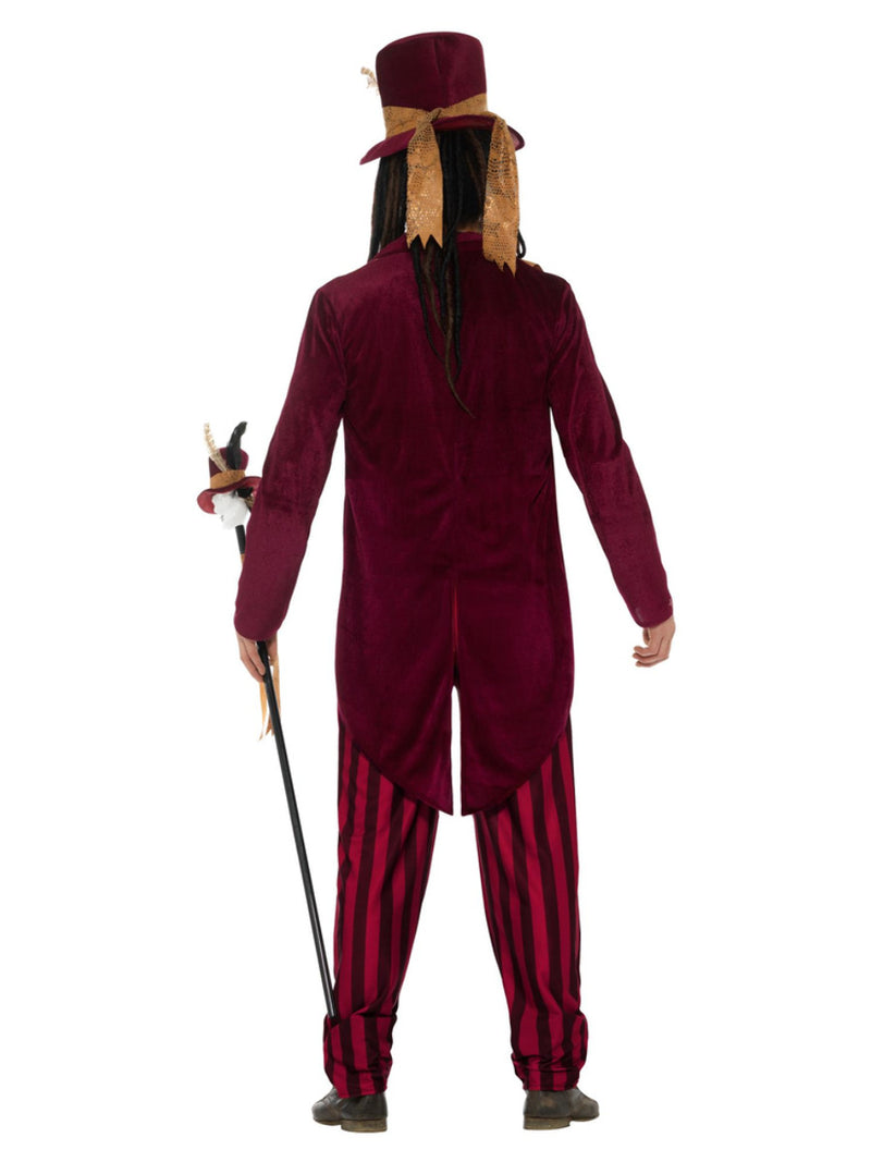 Deluxe Voodoo Witch Doctor Costume, Red - 3