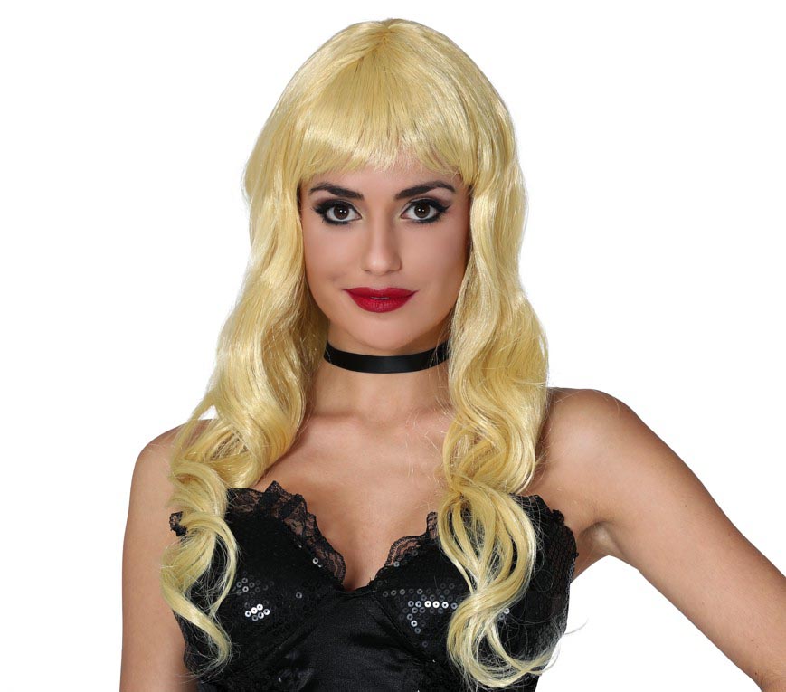 BLOND WAVY WIG (BOX CONTAINER)