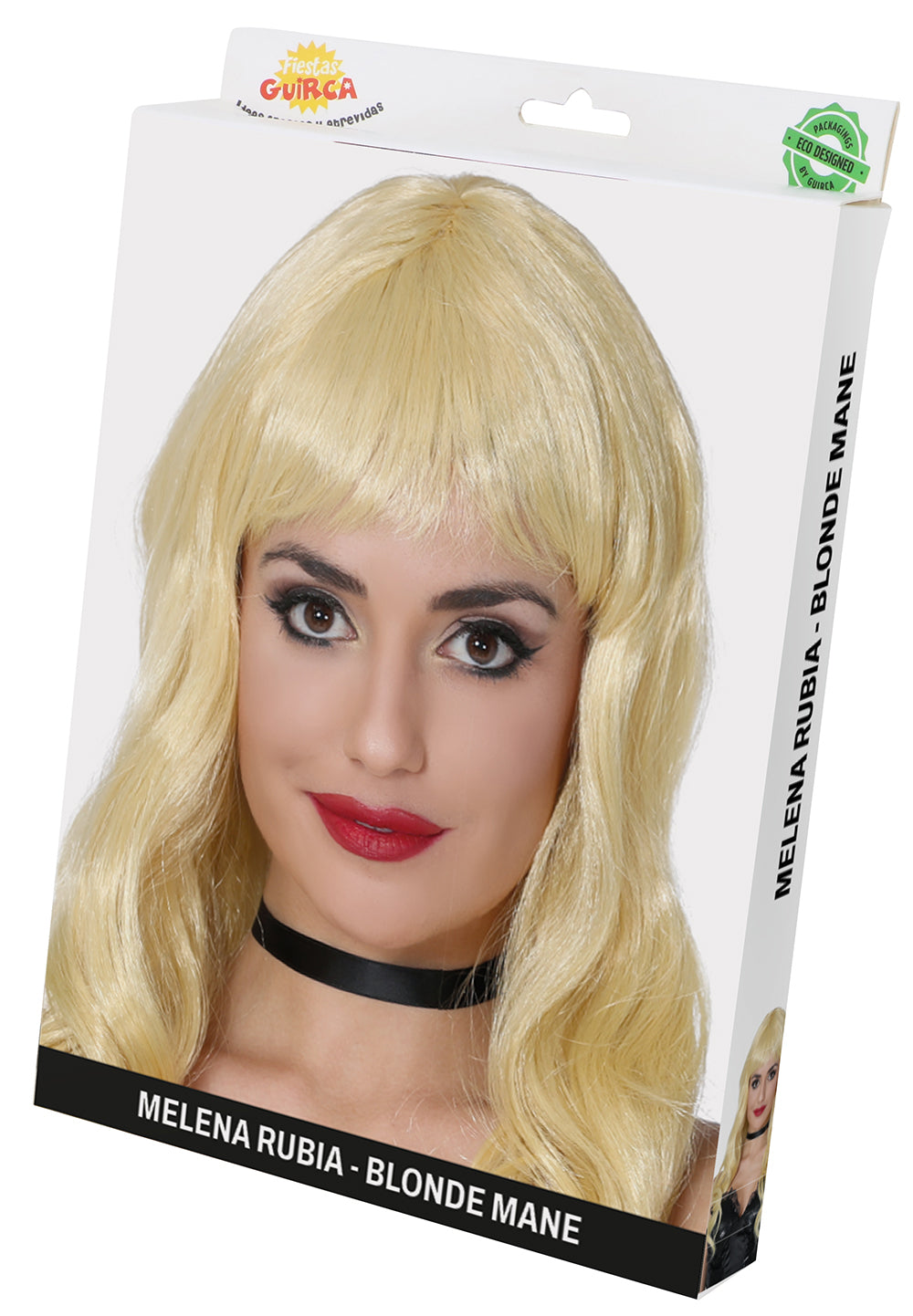 BLOND WAVY WIG (BOX CONTAINER)