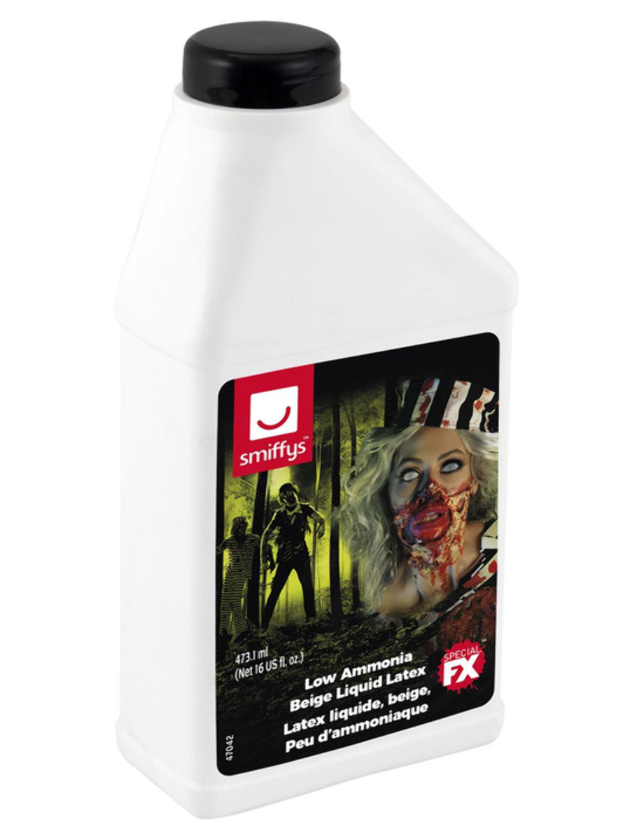 Smiffys Make-Up FX, Zombie Liquid Latex, Beige - 3