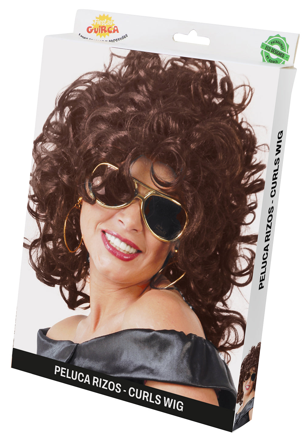 CURLY WIG (BOX CONTAINER)