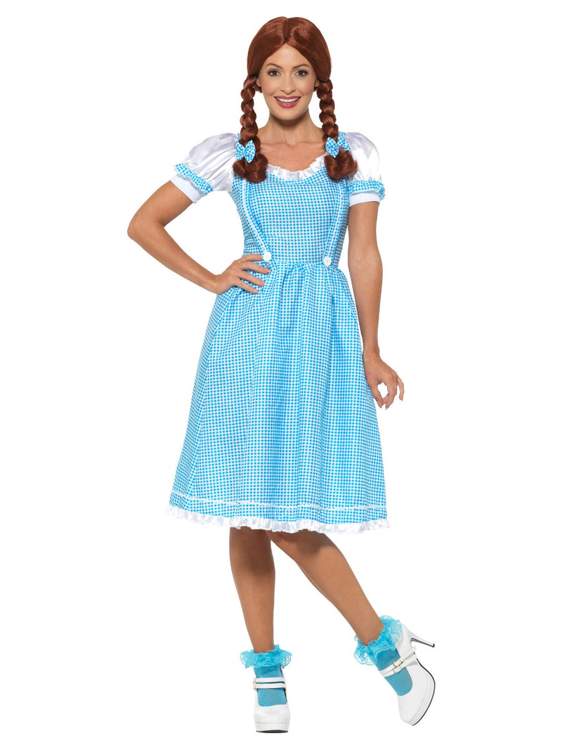 Kansas Country Girl Costume, Blue & White - 1
