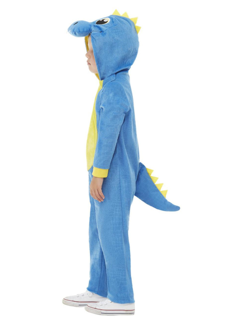Toddler Dinosaur Costume, Blue - 4