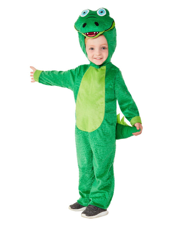 Toddler Crocodile Costume, Green - 2